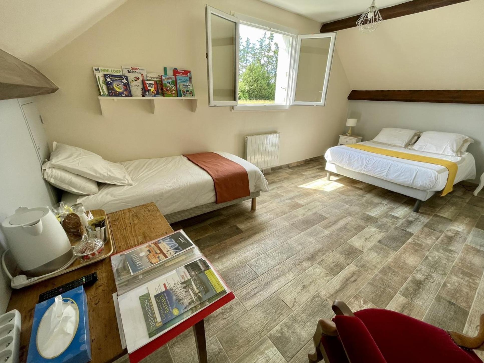Bed and Breakfast Au nom des Reines Faverolles-sur-Cher Exterior foto